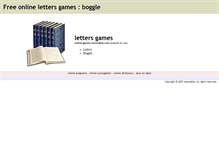 Tablet Screenshot of boggle.sensagent.com