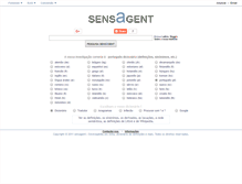 Tablet Screenshot of dicionario-analogico.sensagent.com