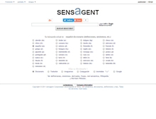 Tablet Screenshot of diccionario-analogico.sensagent.com
